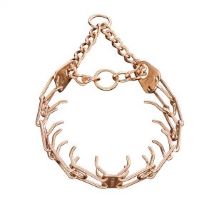 ULTRA-PLUS Training Collar with Center-Plate and Assembly Chain - CUROGAN (dead ring)
