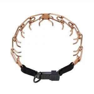 ULTRA-PLUS Training Collar with Center-Plate and ClicLock - CUROGAN (nylon strapping)