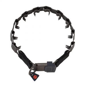 NeckTech Sport with ClicLock - Stainless steel black matt