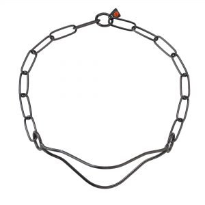 Show Collar - Standard - Stainless steel black, 3 mm