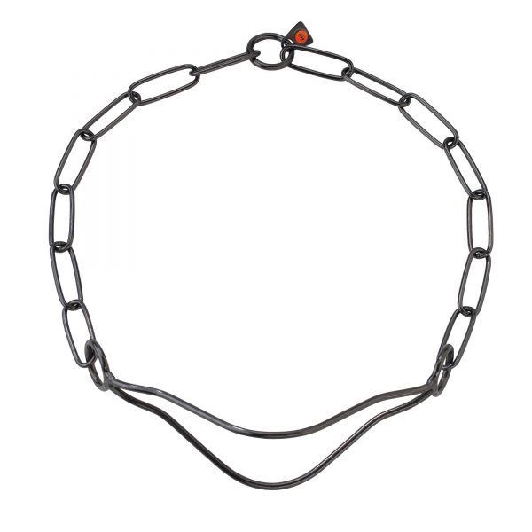 Show Collar - Standard - Stainless steel black, 3 mm