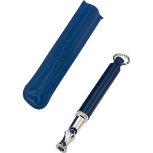 Soundless Training Whistle with Plastic Cover & Sleeve