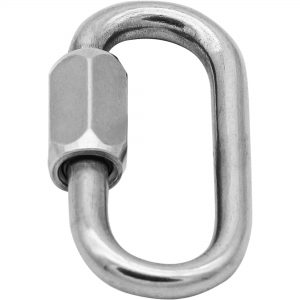 Screw link - Stainless steel, 4 mm