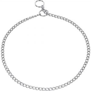 Collar, Chain Type: Round Links - Steel chrome-plated, 1.35 mm