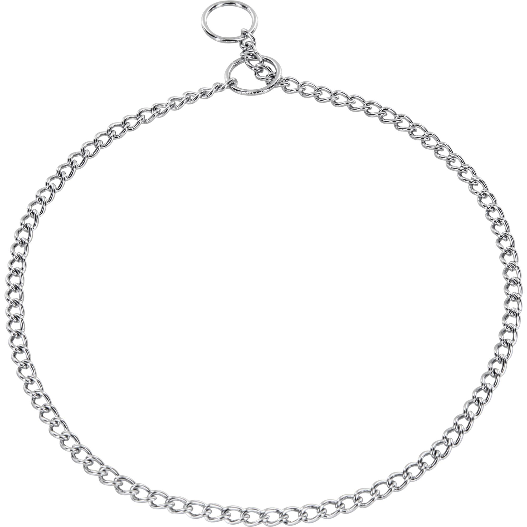 Collar, Chain Type: Round Links - Steel chrome-plated, 1.35 mm