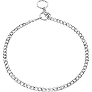 Collar, Chain Type: Round Links - Steel chrome-plated, 1.5 mm