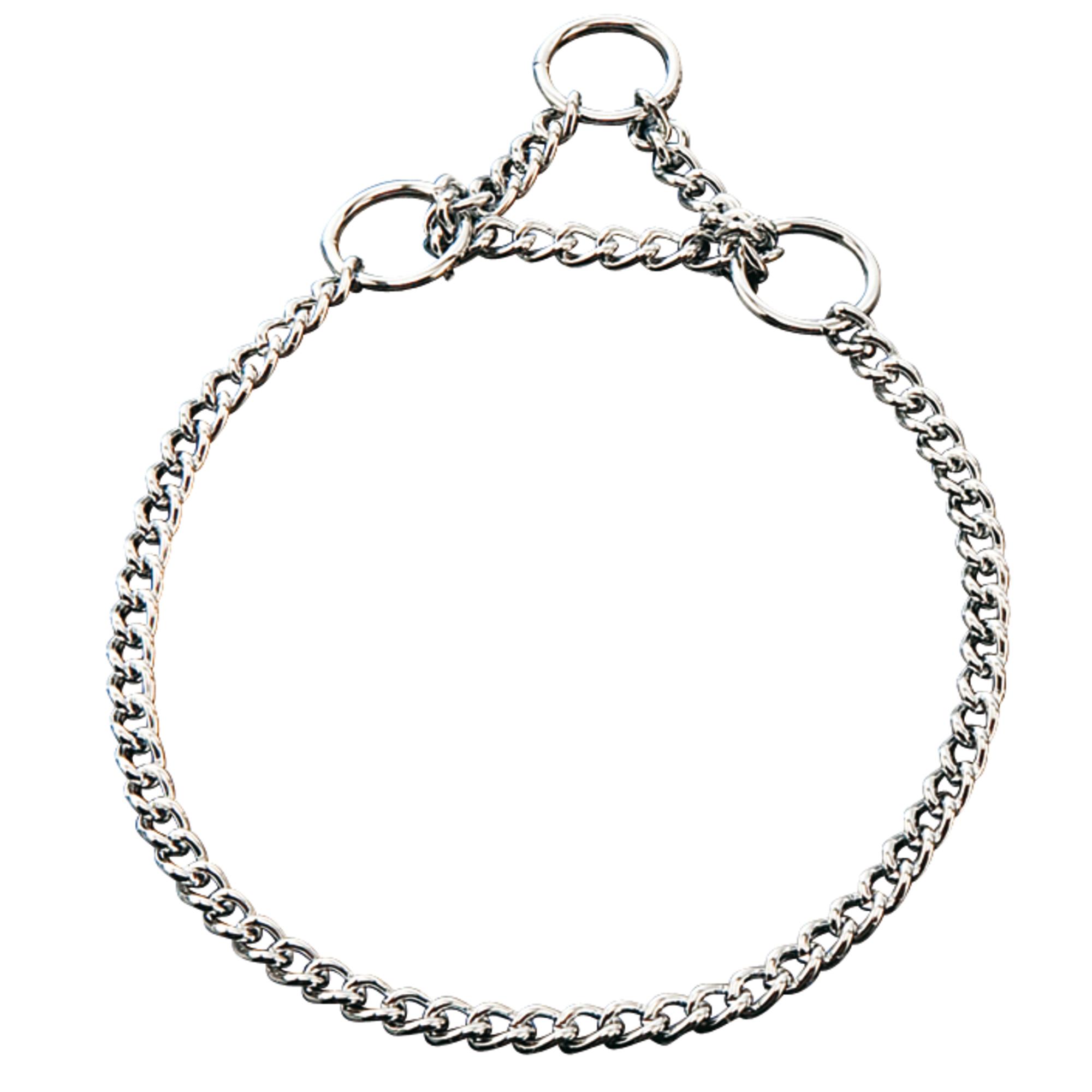 Collar with limited traction - Steel chrome-plated, 1.5 mm