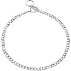 Collar, Chain Type: Round Links - Steel chrome-plated, 2.0 mm