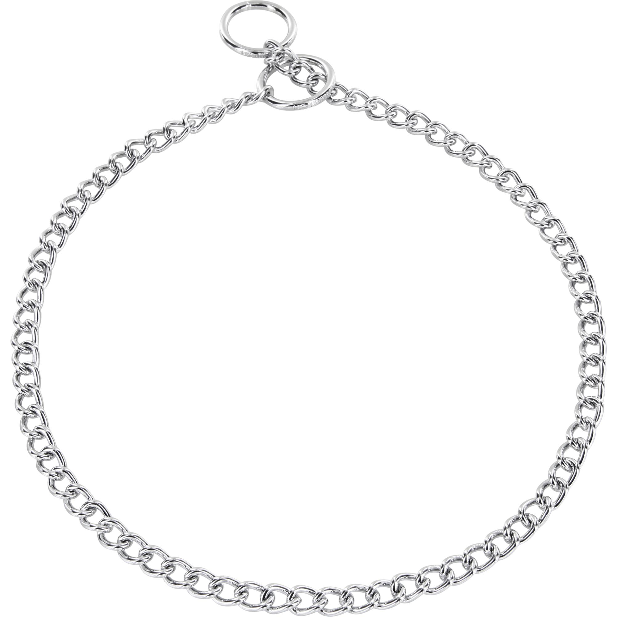 Collar, Chain Type: Round Links - Steel chrome-plated, 2.0 mm
