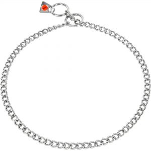 Collar, Chain Type: Round Links- Stainless steel, 2.0 mm