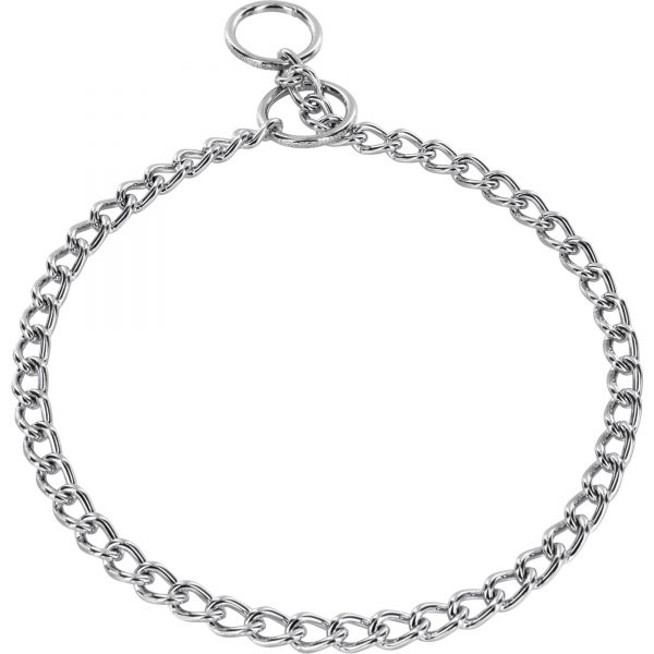 Collar, Chain Type: Round links - Steel chrome-plated, 2.5 mm