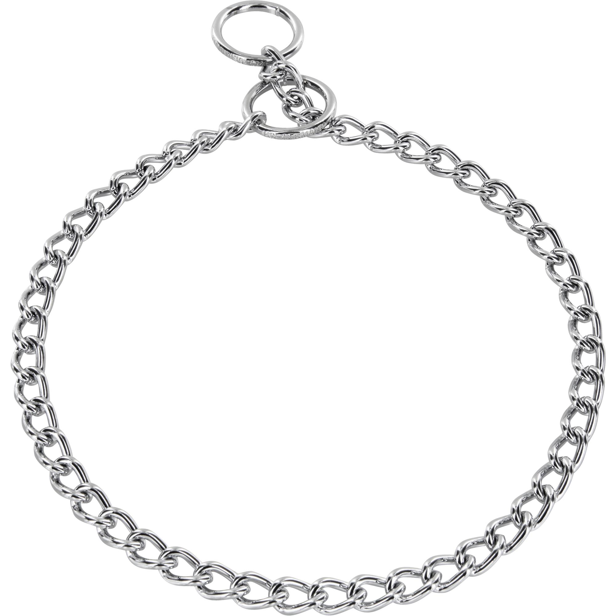 Collar, Chain Type: Round links - Steel chrome-plated, 2.5 mm