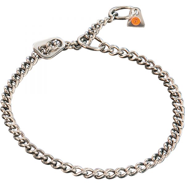 Chain Collar with ULTRA-Plate - Stainless steel, 2.5 mm