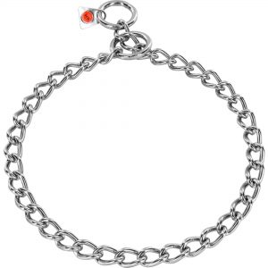 Collar, Chain Type: Round Links - Stainless steel, 3.0 mm