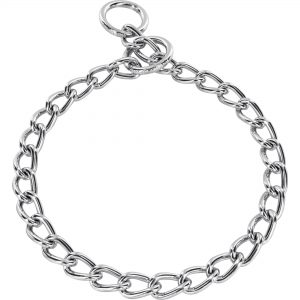 Collar, Chain Type: Round links - Steel chrome-plated, 4.0 mm