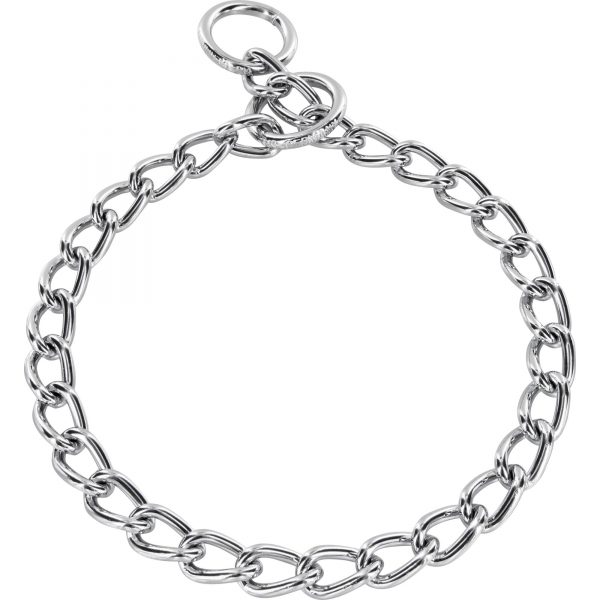 Collar, Chain Type: Round links - Steel chrome-plated, 4.0 mm