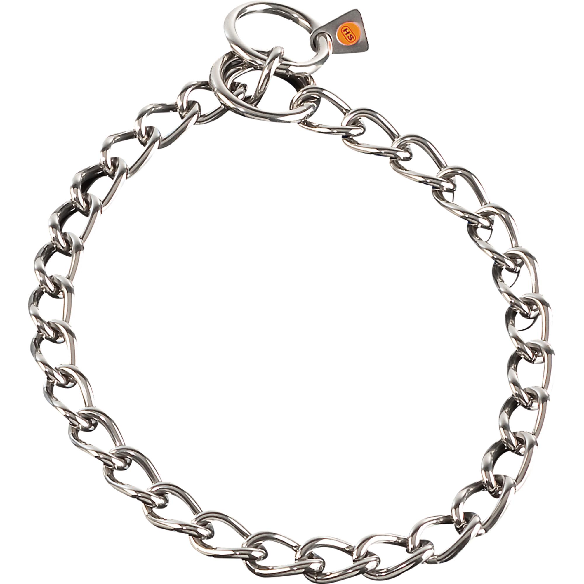 Collar, Chain Type: Short Links - Stainless steel, 4.0 mm