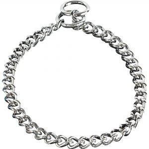 Collar, Chain Type: Round, narrow links - Steel chrome-plated, 4.0 mm
