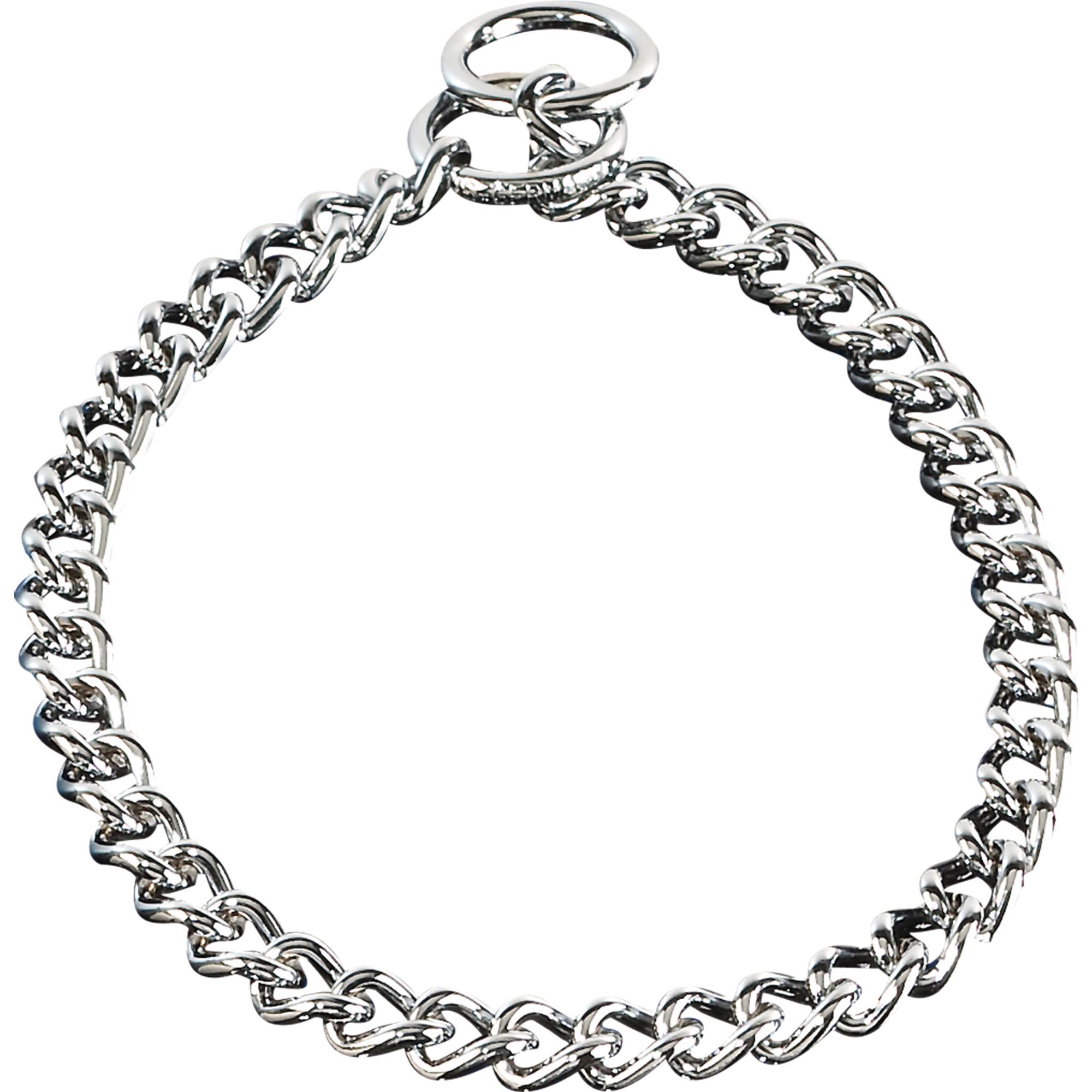 Collar, Chain Type: Round, narrow links - Steel chrome-plated, 4.0 mm