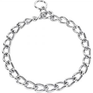 Collar, Chain Type: Round links - Steel chrome-plated, 5.0 mm