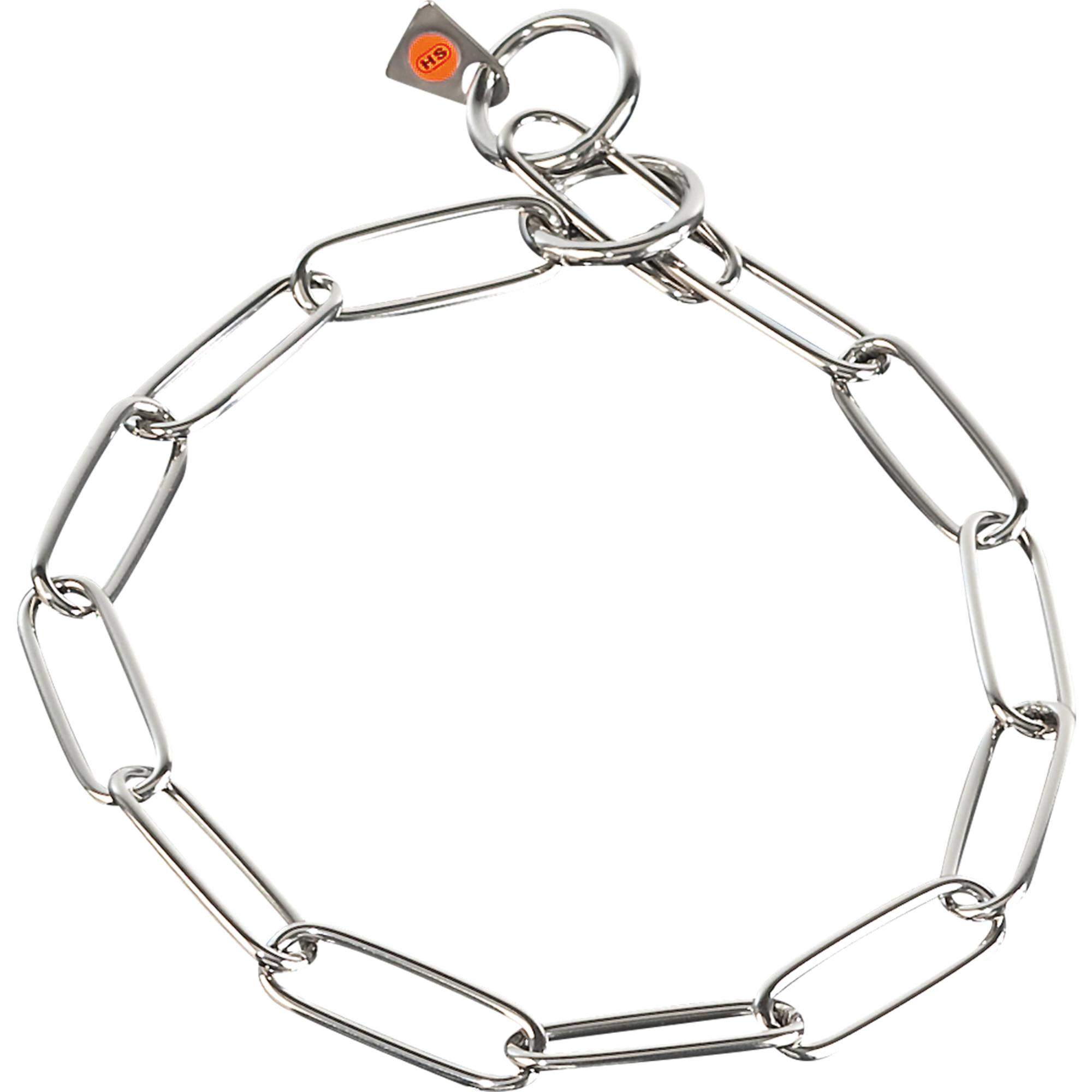 Collar, Chain Type: Long Links - Stainless steel 3.0 mm