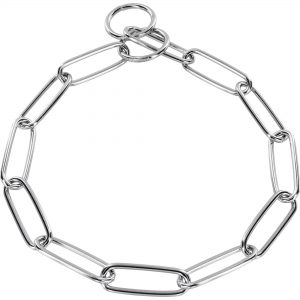 Collar, long links - Steel chrome-plated, 3.4 mm