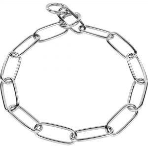 Collar, Chain Type: Long Links - Steel chrome-plated, 4.0 mm (extra wide links)