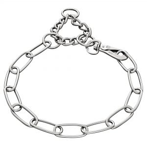 Collar, adjustable - with SPRENGER hook, Stainless steel, 4.0 mm