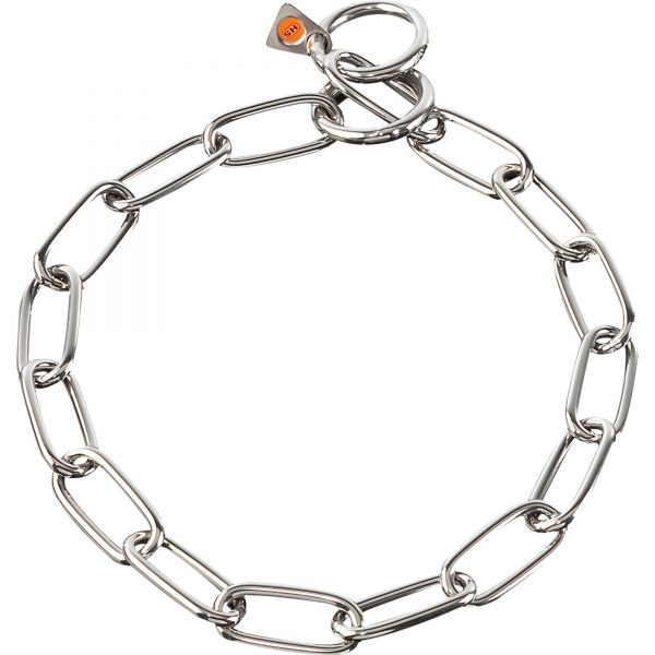 Collar, Chain Type: Long Links - Stainless Steel, 4.0 mm