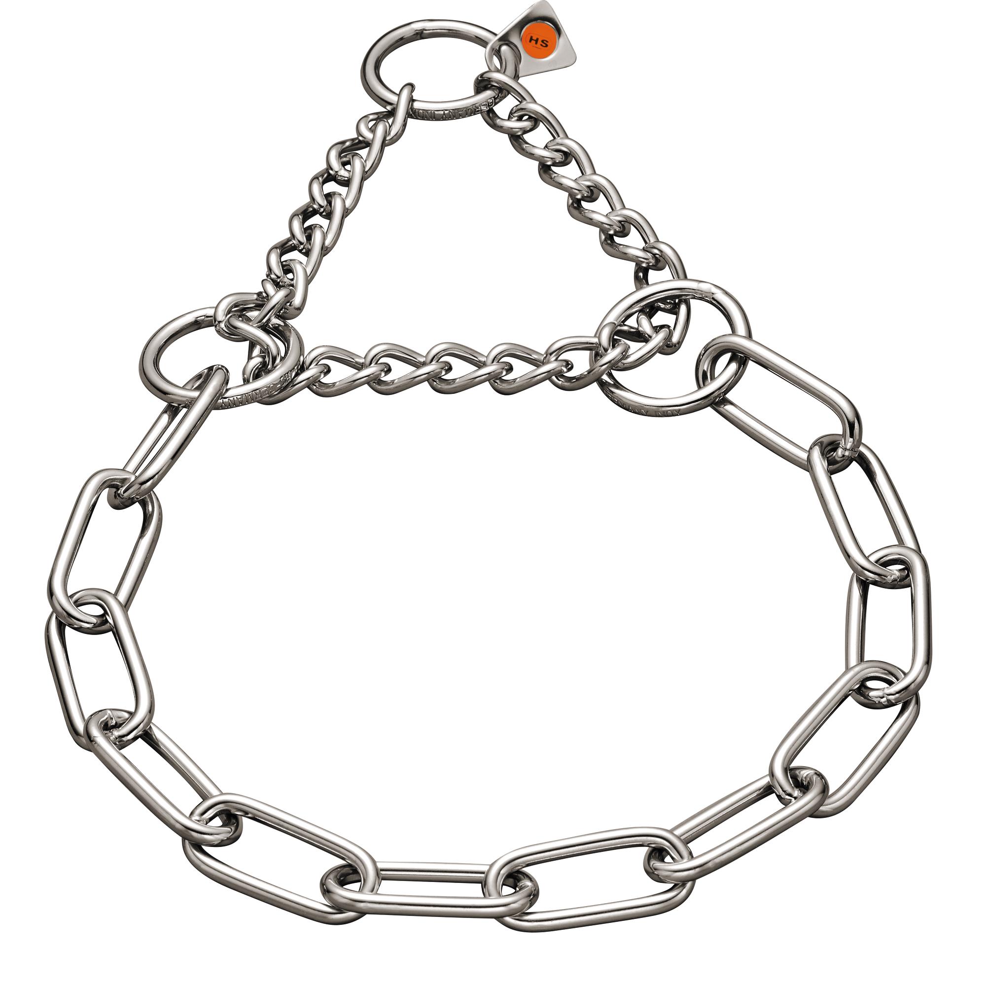 Collar - Chain Type: Long Links, Stainless steel, 4.0 mm (assembly chain)