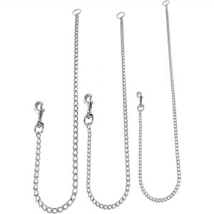 Chain Leashes - Steel chrome plated, 80 cm / 31"
