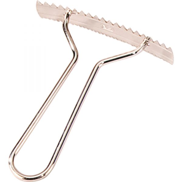 Dog rake - Steel nickel-plated