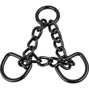 Assembly chain - Stainless steel black