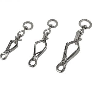 Scissor Snap Hook - Steel nickel-plated