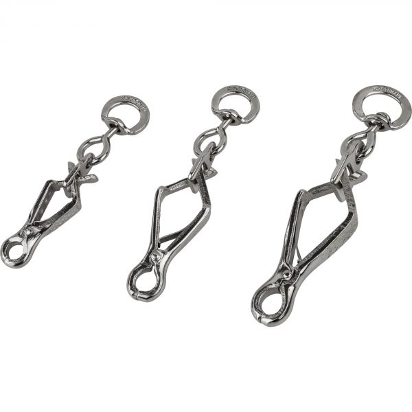 Scissor Snap Hook - Steel nickel-plated