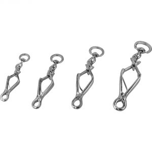 Scissor Snap Hook- Steel chrome-plated