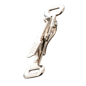 Hunting Leash Hook - Steel nickel-plated (60060-01)