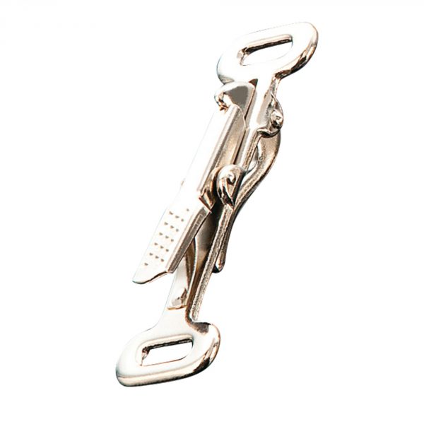 Hunting Leash Hook - Steel nickel-plated (60060-01)