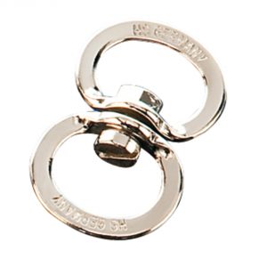 Double swivel - Steel nickel-plated
