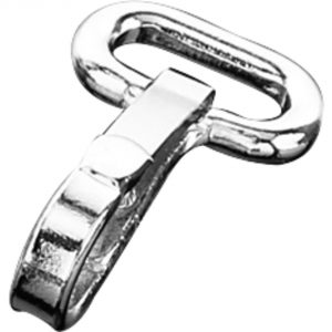 Snap hook - Steel nickel-plated, 50 mm