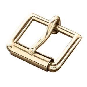 Roller Buckle - brass polished