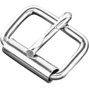 Roller Buckle - Steel nickel-plated