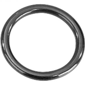 Ring - Stainless steel black