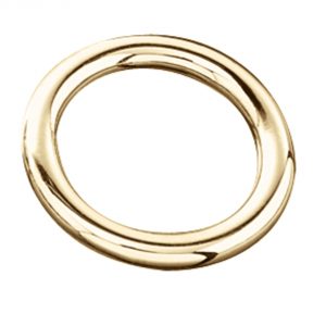 Ring - brass polished