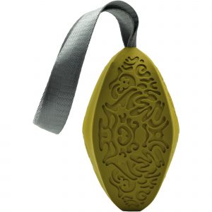 Dog toy SNOWFLAKE - yellow
