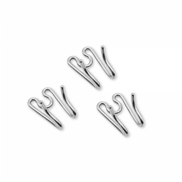 3-Pack Middle links for lengthening - Stainless steel