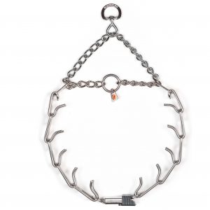 ULTRA-PLUS Training Collar with ClicLock and Assembly Chain - Stainless steel