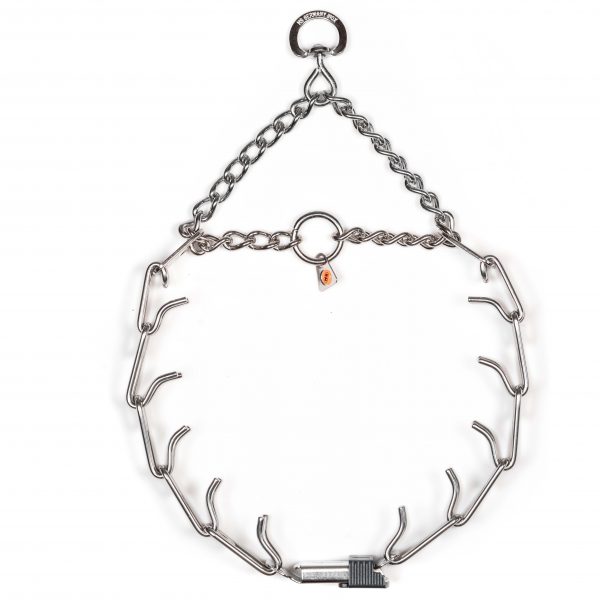 ULTRA-PLUS Training Collar with ClicLock and Assembly Chain - Stainless steel