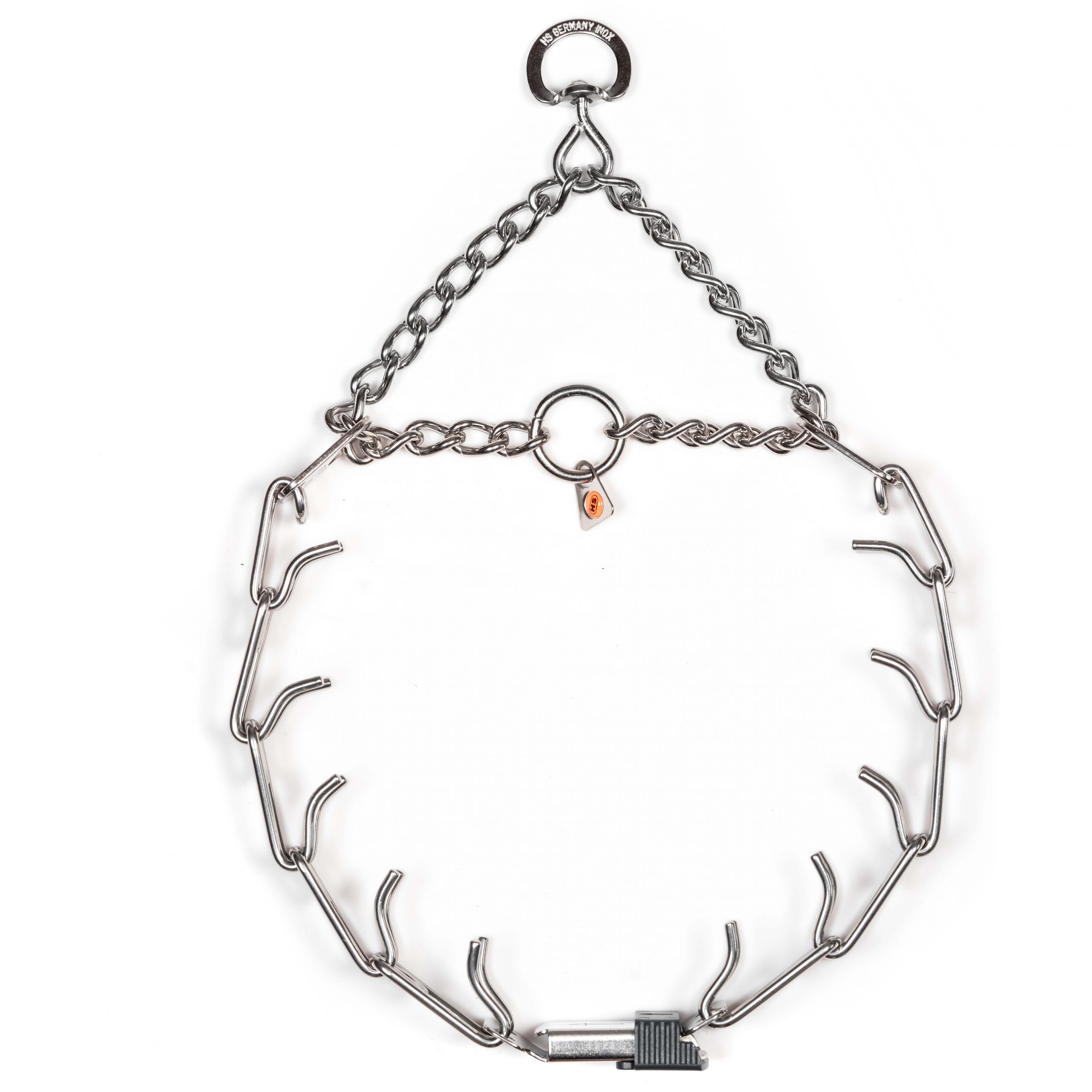 ULTRA-PLUS Training Collar with ClicLock and Assembly Chain - Stainless steel