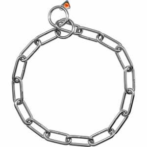 Collar, extra strong, Chain Type: Long Links - Stainless steel, 5.0 mm